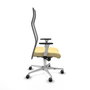Piqueras y Crespo Chaise de Bureau Albacete Crème et Gris