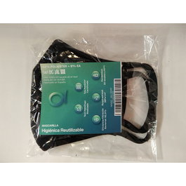 Varios QDT Mascarilla Hidrofuga Negra