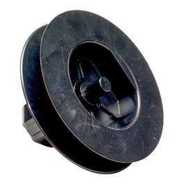 Micel Poulie à tige PR21 noire pour ruban de store de 18 mm