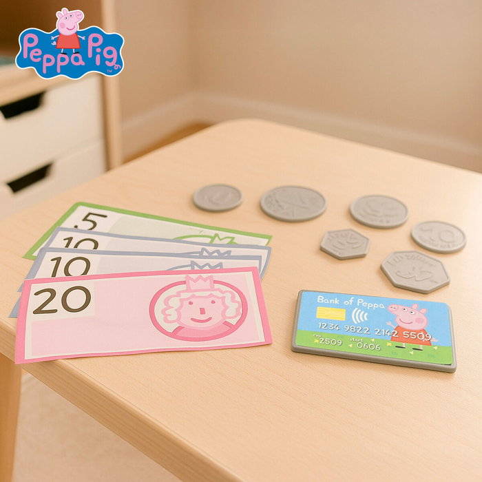 Caisse enregistreuse Jouet Peppa Pig 19 x 15 x 13 cm (4 Unités)