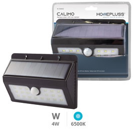 HomePluSS Applique solaire Calimo LED 4W 6500K avec capteur de mouvement et crépusculaire