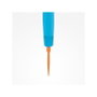 Bifull Brosse Lissante Carrée avec Pinces de Séparation 32 mm - Cepillo Térmico Cuadrado - Chauffage Uniforme, Ne S'Accroche Pas aux Cheveux