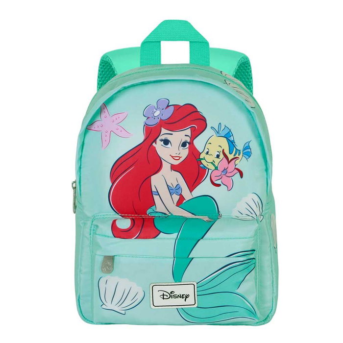 KARACTERMANIA Sac à dos Shell La Petite Sirène Disney 27cm, Turquoise KARACTERMANIA Sac à dos Shell La Petite Sirène Disney 27cm, Turquoise
