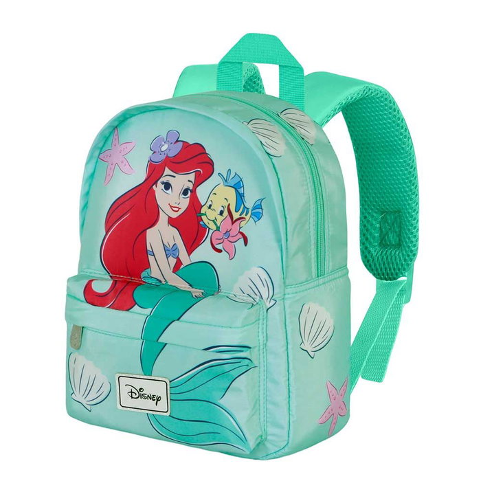 KARACTERMANIA Sac à dos Shell La Petite Sirène Disney 27cm, Turquoise KARACTERMANIA Sac à dos Shell La Petite Sirène Disney 27cm, Turquoise