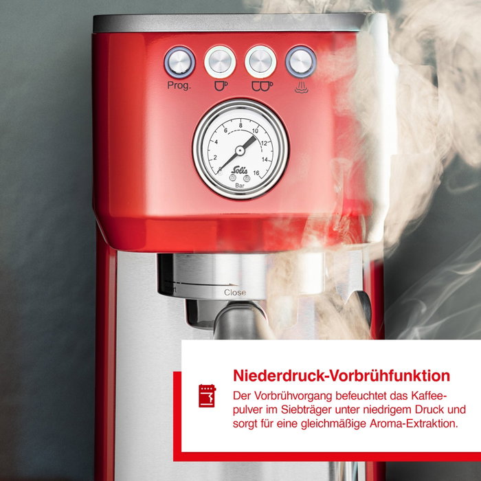 Solis Barista Perfetta Plus V2 1170 rouge