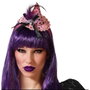 BigBuy Carnival Serre-tête Sorcière Rose avec Étoiles et Nœud