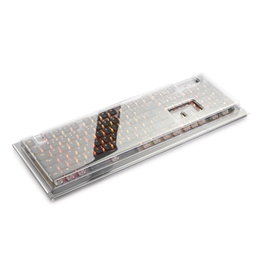 Decksaver Gaming Housse de Protection pour Clavier Roccat Vulcan 120 AIMO, Transparente, Anti-poussière et Liquides