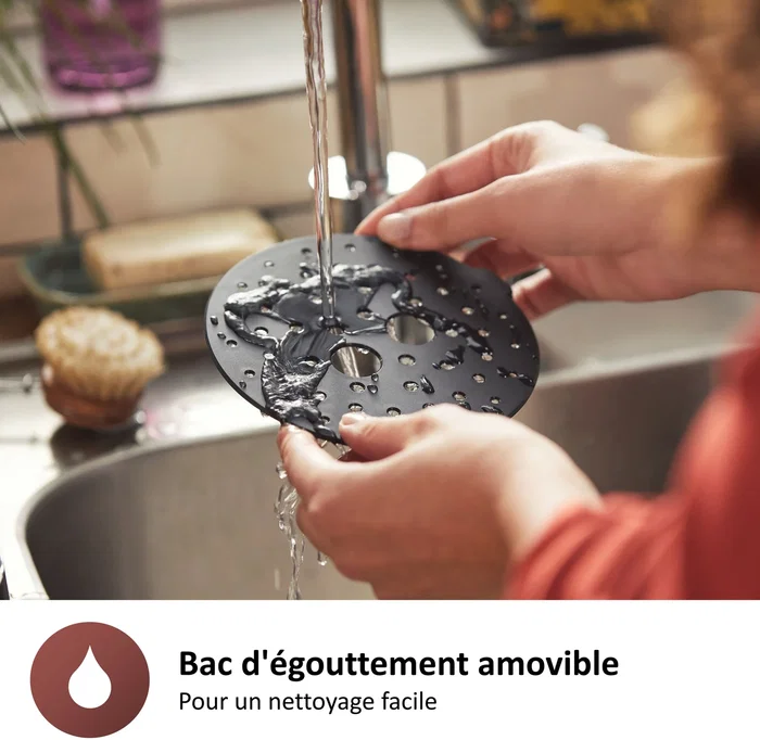 Philips SENSEO Select Cafetière à Dosettes CSA240/91 Rouge, 3 Intensités, Crème Onctueuse, Préparation 1 ou 2 Tasses, Mousse Booster, Écologique