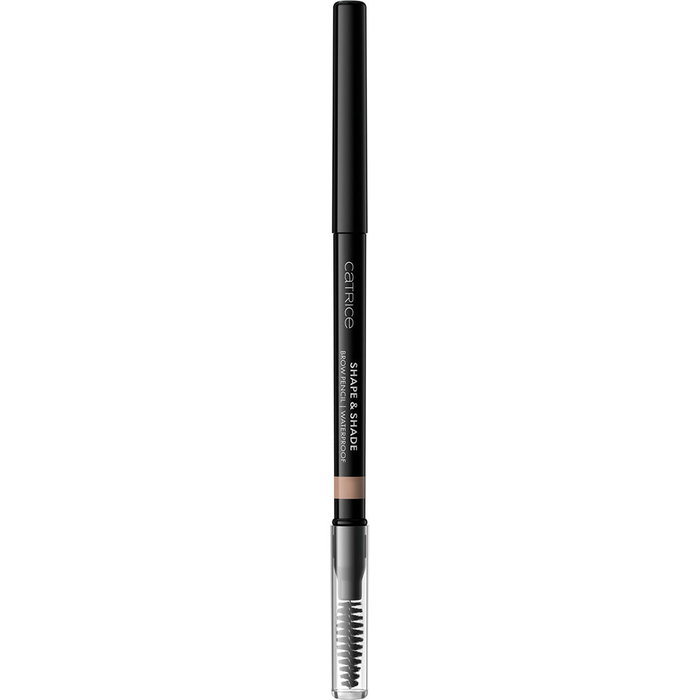 Catrice Crayon à sourcils waterproof SHAPE & SHADE n°010 Taupe Désert 0.35g - Crayon biseauté résistant à l'eau pour sourcils précis et structurés
