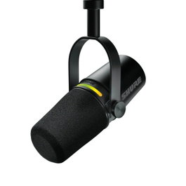 Shure MV7+ Bundle Podcast Microphone Noir (USB-C + XLR)