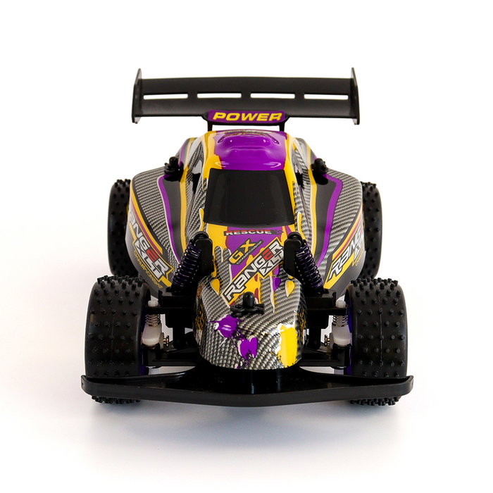 Tachan Voiture Télécommandée Buggy Retador Amarillo 1:18 - Radio-Commande 2.4 GHz avec Éclairages - Manuel en Anglais, Portugais, Espagnol - Réf. T01013