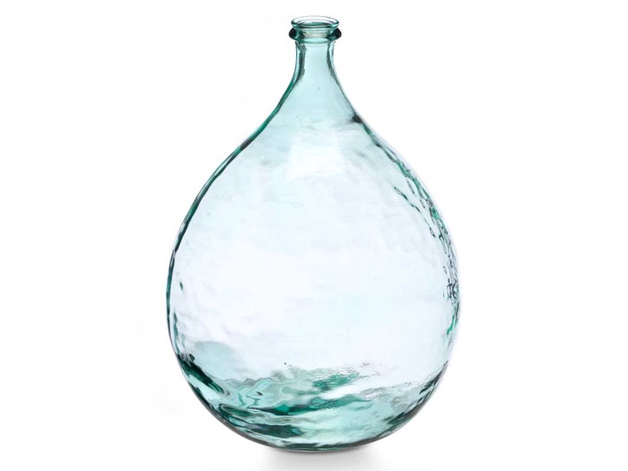GIFTDECOR Vase en verre recyclé Larima 14 L Transparent
