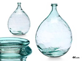 GIFTDECOR Vase en verre recyclé Larima 14 L Transparent