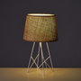 BigBuy Home Lampe de bureau Blanc Marron