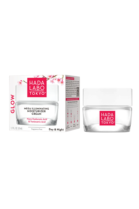 Hada Labo Tokyo Crème Gel Illuminante Hydratante à l'Acide Hyaluronique Visage 50 ml pour Soin de Jour et de Nuit Hada Labo Tokyo Crème Gel Illuminante Hydratante à l'Acide Hyaluronique Visage 50 ml pour Soin de Jour et de Nuit