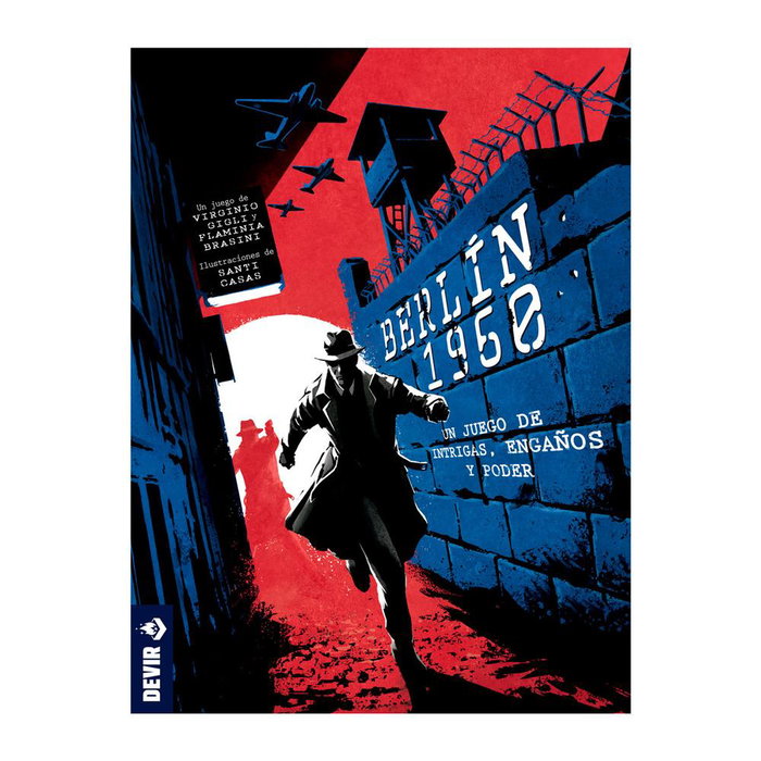 Devir Berlin 1960 Jeu de Société – Espionnage et Dédduction, 4-8 Joueurs, 14+ Ans