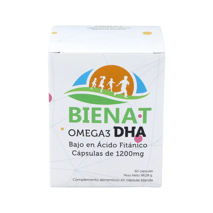BIENAT DHA OMEGA 3 1200mg 60cap. BIENAT DHA OMEGA 3 1200mg 60cap.