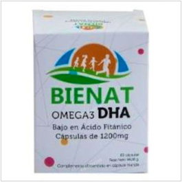 BIENAT DHA OMEGA 3 1200mg 60cap.