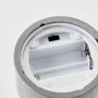 Brilliant Lot de 3 Lampes à Poser LED Bougie - Gris et Blanc Mat - 2500K