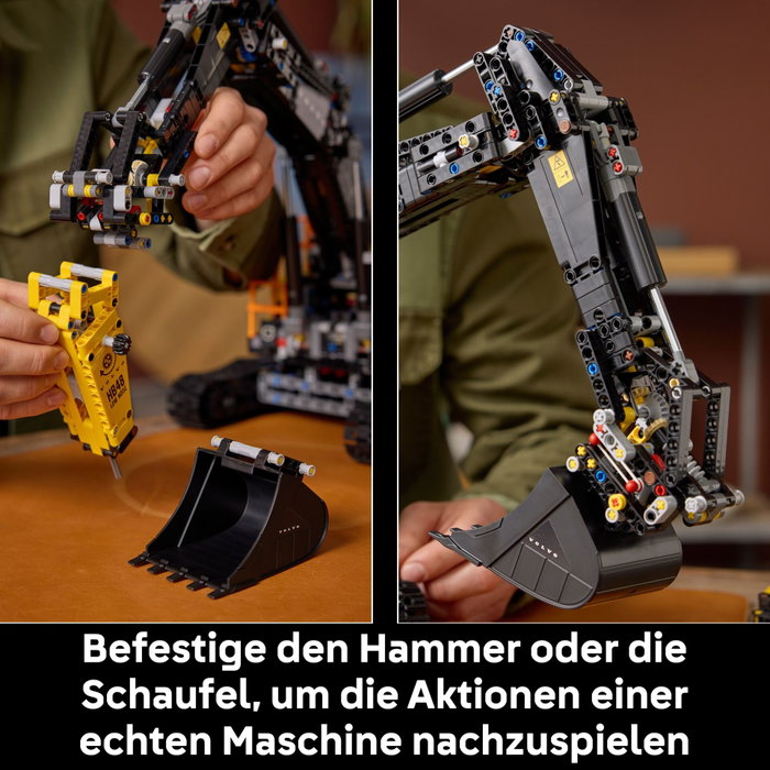 LEGO Technic 42215 Pelleteuse Volvo EC500 Hybride