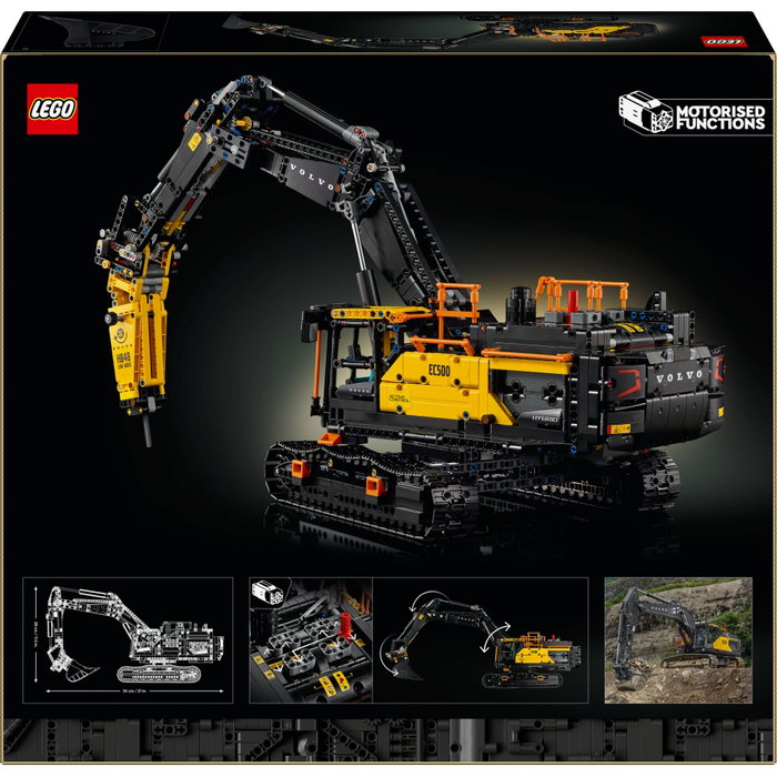 LEGO Technic 42215 Pelleteuse Volvo EC500 Hybride