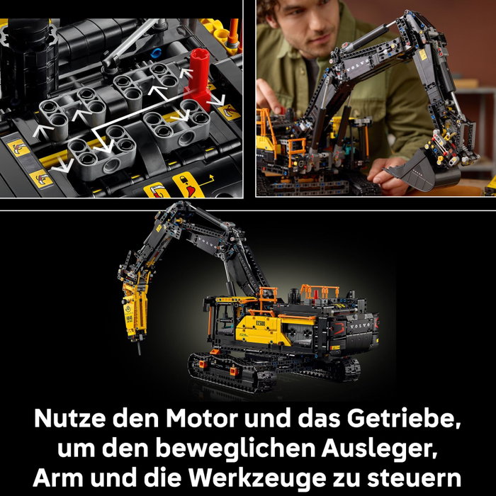 LEGO Technic 42215 Pelleteuse Volvo EC500 Hybride
