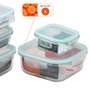 Cook Concept Plat de cuisson hermétique 1 L en verre borosilicaté
