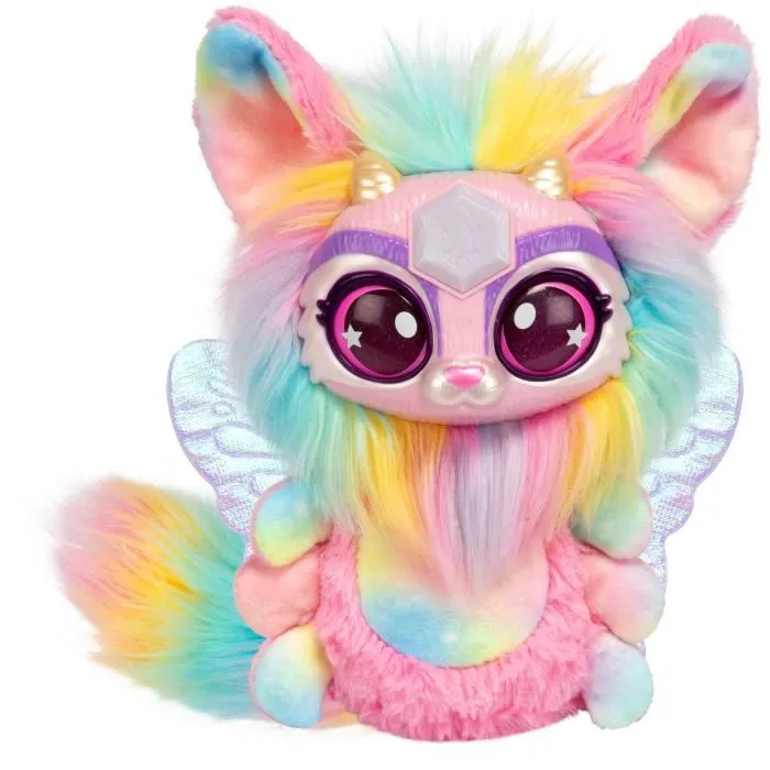 Magic Mixies Chaudron Magie du Soleil - Crée ta peluche Mixie avec baguette, ingrédients et accessoires