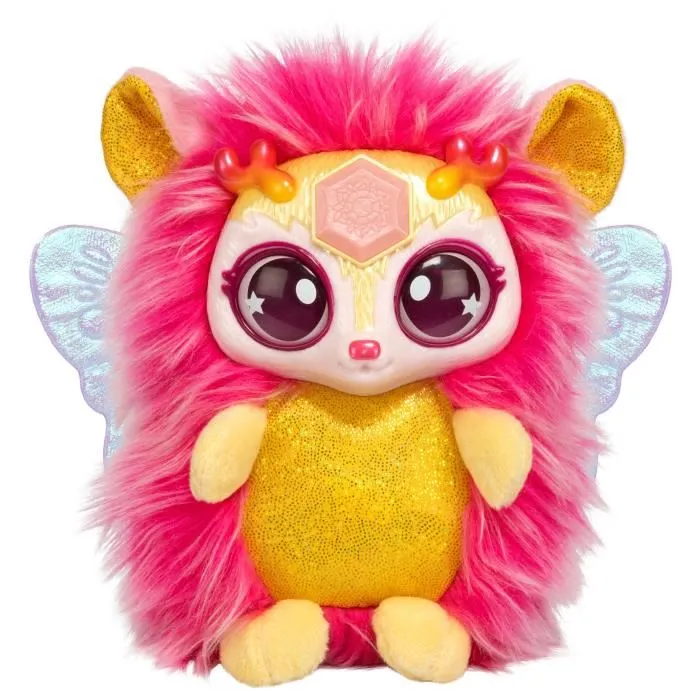 Magic Mixies Chaudron Magie du Soleil - Crée ta peluche Mixie avec baguette, ingrédients et accessoires