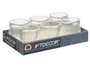 GIFTDECOR PORTAVELA CIRCULO RAYA PEQ Transparent