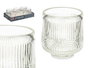 GIFTDECOR PORTAVELA CIRCULO RAYA PEQ Transparent