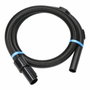 EDM Product Tube EDM 00635 07695 Rechange Flexible Aspirateur Noir