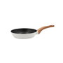 Quid Poêle en Aluminium Forgé Cocco Blanc 20 cm (6 Unités) Revêtement Antiadhésif