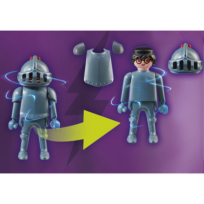 Playmobil Scooby-Doo ! Aventure avec Black Knight
