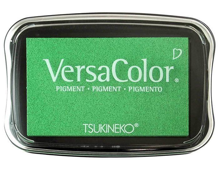 Tsukineko Versacolor Tampon encreur Vert néon 95x65mm Tsukineko Versacolor Tampon encreur Vert néon 95x65mm