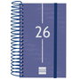Agenda Finocam YEAR Bleu Mini 7,9 x 12,7 cm 2026