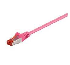 MicroConnect Câble réseau CAT6 F/UTP 1,5m Rose