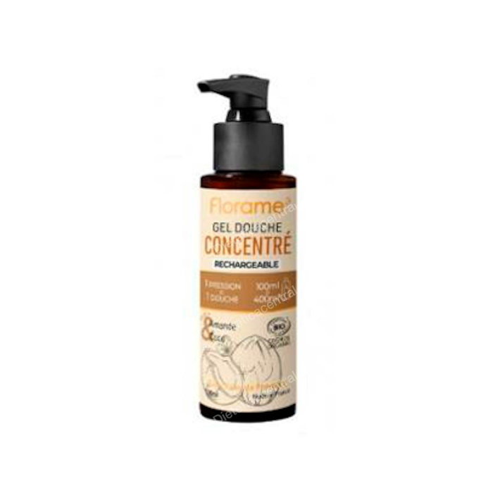 FLORAME Gel de douche concentré amandes-coco 100 ml FLORAME Gel de douche concentré amandes-coco 100 ml