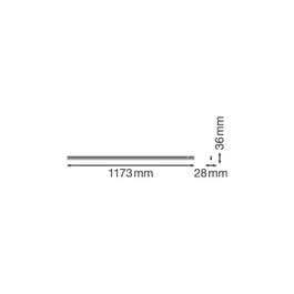 Ledvance Compact Luminaire LED Linéaire 14W 1400Lm 3000K 140º IP20