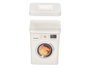 ARTE REGAL Boîte avec couvercle de 3,5 L, Lot de 24, Blanc