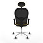 Piqueras y Crespo Chaise de Bureau 1D086G1 Jaune