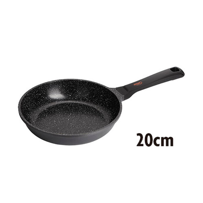 Inoxibar Absolut Black 20 cm, poêle en aluminium fondu antiadhésif Greblon Inoxibar Absolut Black 20 cm, poêle en aluminium fondu antiadhésif Greblon
