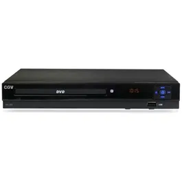 CGV AX 204 Lecteur DVD de Salon avec Upscaling 1080P, Télécommande à Gros Boutons, Lecture Multimédia et Connectiques HDMI, Péritel