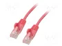 GOOBAY Câble Ethernet Patch Cord Cat 5e U/UTP 20m Rose