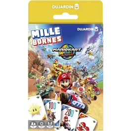 Dujardin Mille Bornes Pocket Mario Kart World edition, 2 à 8 joueurs