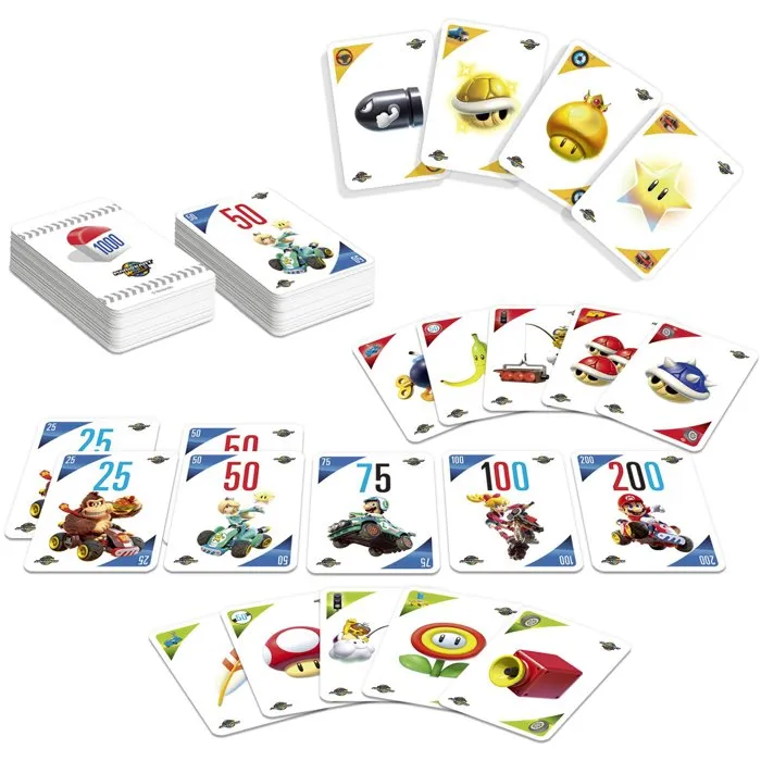 Dujardin Mille Bornes Pocket Mario Kart World edition, 2 à 8 joueurs
