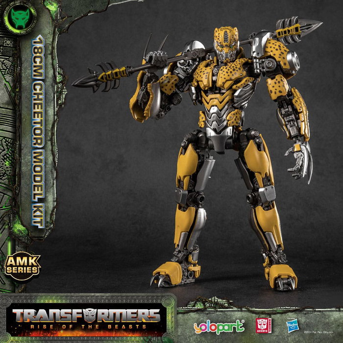 Yolopark Transformers: Rise of the Beasts Kit de modèle en plastique Cheetor AMK Series Yolopark Transformers: Rise of the Beasts Kit de modèle en plastique Cheetor AMK Series