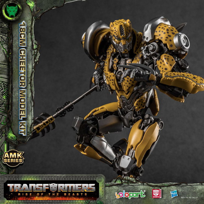 Yolopark Transformers: Rise of the Beasts Kit de modèle en plastique Cheetor AMK Series Yolopark Transformers: Rise of the Beasts Kit de modèle en plastique Cheetor AMK Series