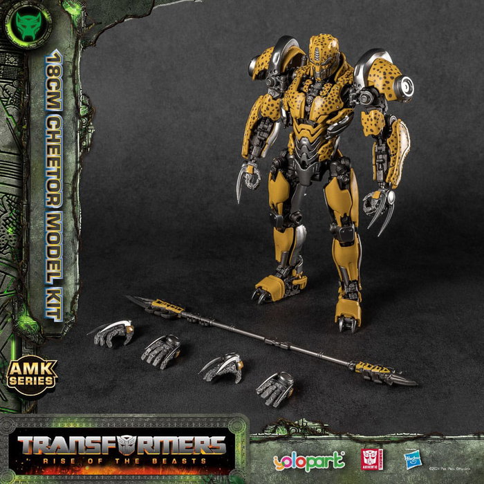 Yolopark Transformers: Rise of the Beasts Kit de modèle en plastique Cheetor AMK Series Yolopark Transformers: Rise of the Beasts Kit de modèle en plastique Cheetor AMK Series