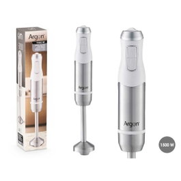 Argon Mixeur plongeant Blanc Acier 1500 W